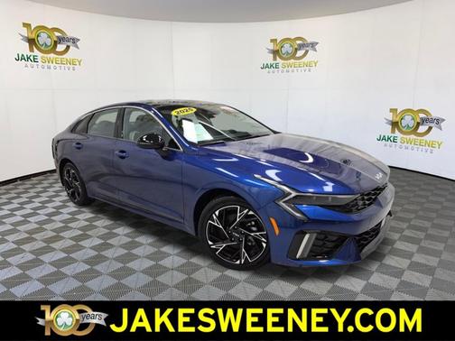 Yacht Blue 2025 Kia K5 GT-Line
