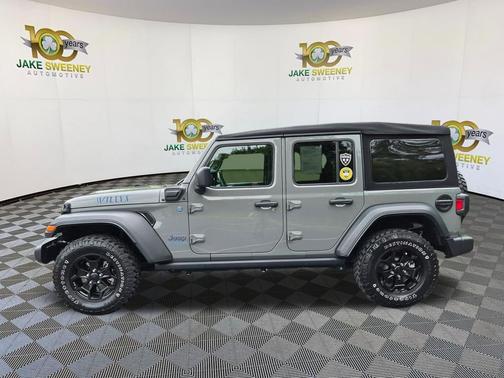 Sting-Gray Clearcoat 2023 Jeep Wrangler 4xe Willys