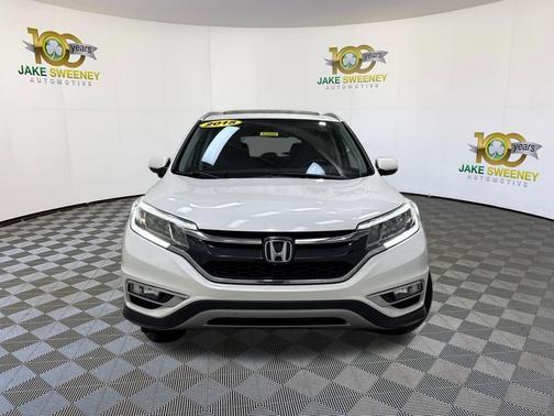 White Diamond Pearl 2015 Honda CR-V EX-L