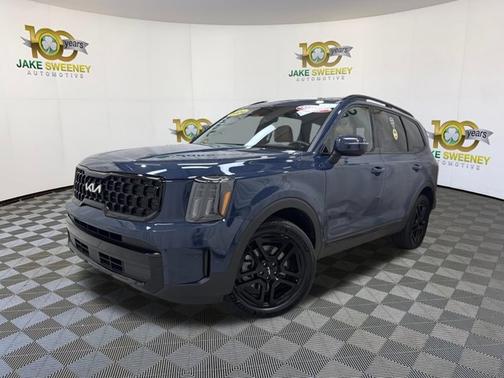 Midnight Lake Blue 2024 Kia Telluride EX X-Line