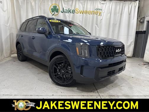 Midnight Lake Blue 2024 Kia Telluride EX X-Line SUV