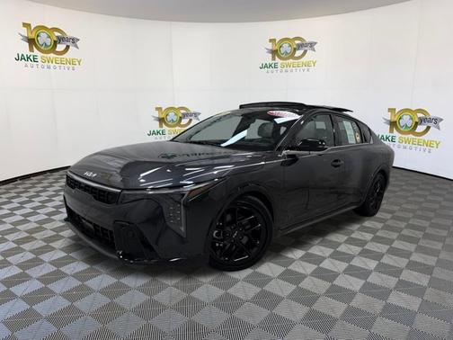 Interstellar Gray 2025 Kia K4 GT-Line Turbo