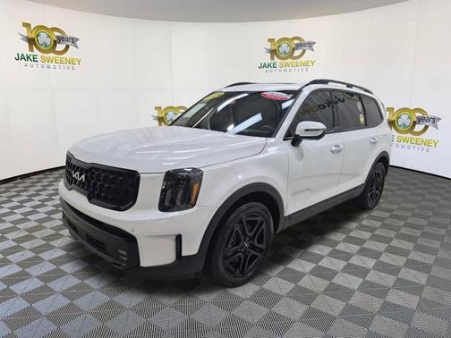 Glacial White Pearl 2024 Kia Telluride SX Prestige X-Line
