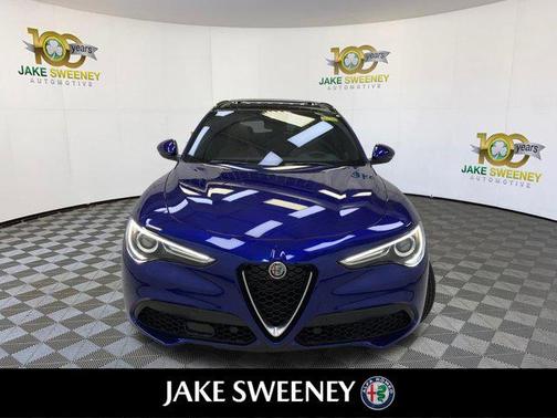 Anodized Blue Metallic 2023 Alfa Romeo Stelvio Ti