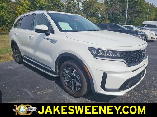 Snow White Pearl 2023 Kia Sorento Hybrid EX
