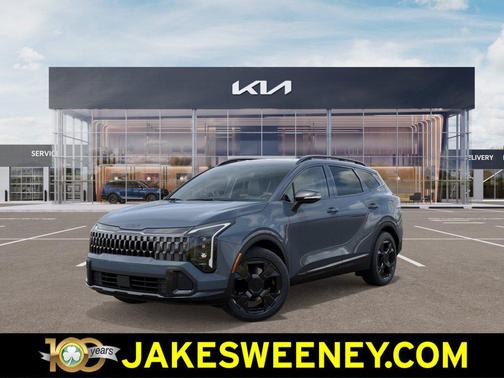 Heritage Blue 2027 Kia Sportage Hybrid X-Line