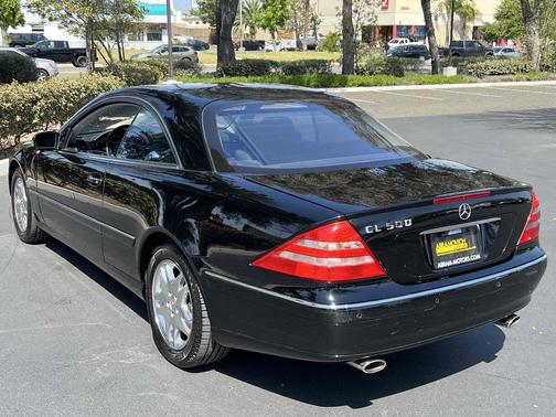 Black 2002 Mercedes-Benz CL-Class