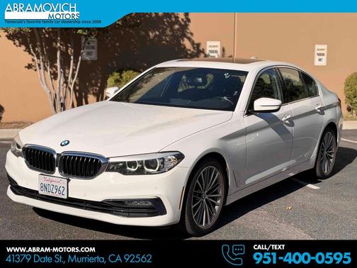 Alpine White 2017 BMW 540 i
