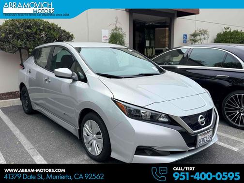 Brilliant Silver 2018 Nissan Leaf S