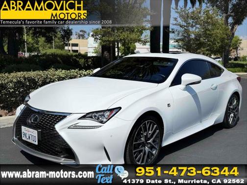 2016 Lexus RC 200t - F-SPORT PACKAGE W/SUMMER TIRES