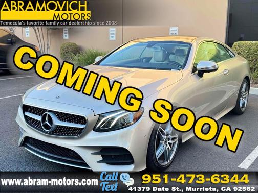 2019 Mercedes-Benz E-Class RWD Coupe