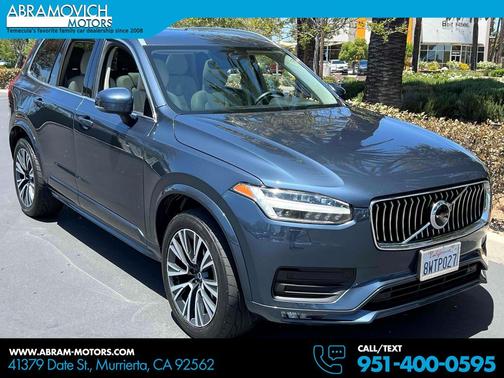 Denim Blue Metallic 2021 Volvo XC90 T5 Momentum