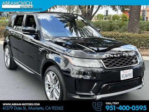 Narvik Black 2020 Land Rover Range Rover Sport SE