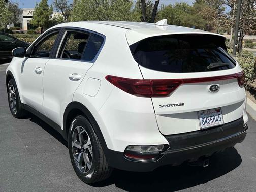 Clear White 2020 Kia Sportage LX