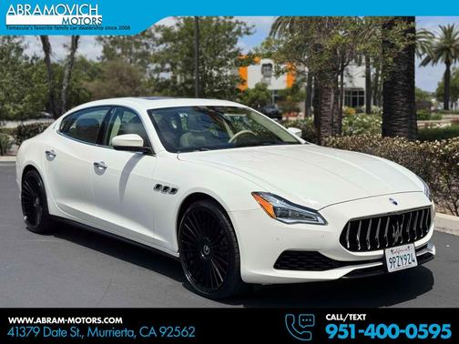Bianco 2018 Maserati Quattroporte S