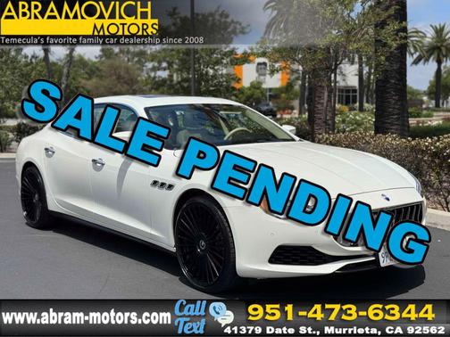 Bianco 2018 Maserati Quattroporte S