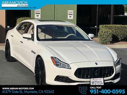 Bianco 2018 Maserati Quattroporte S