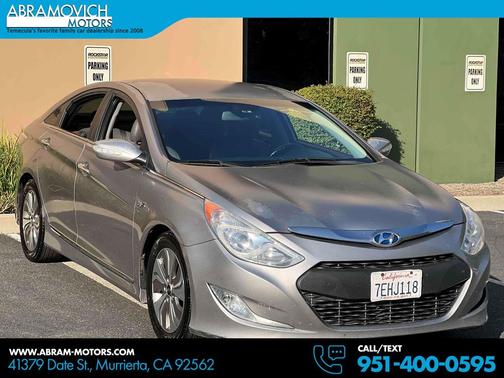 Silver Frost Metallic 2013 Hyundai SONATA Hybrid Limited