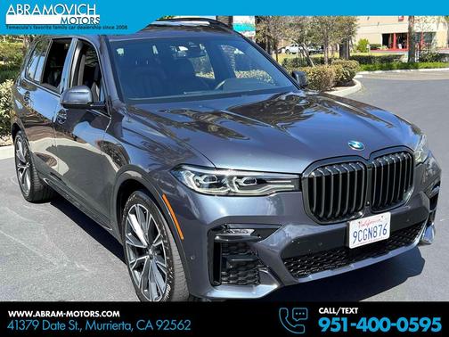 Arctic Grey Metallic 2022 BMW X7 xDrive40i