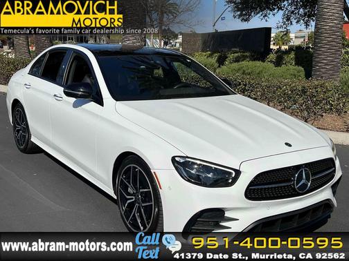 2022 Mercedes-Benz E-Class RWD Sedan