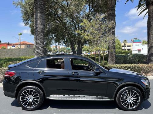 Black 2022 Mercedes-Benz GLC 300 4MATIC Coupe