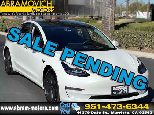 2021 Tesla Model 3 Standard Range Plus