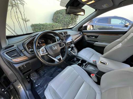 Modern Steel Metallic 2018 Honda CR-V Touring
