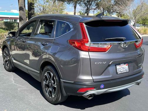 Modern Steel Metallic 2018 Honda CR-V Touring