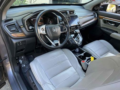 Modern Steel Metallic 2018 Honda CR-V Touring