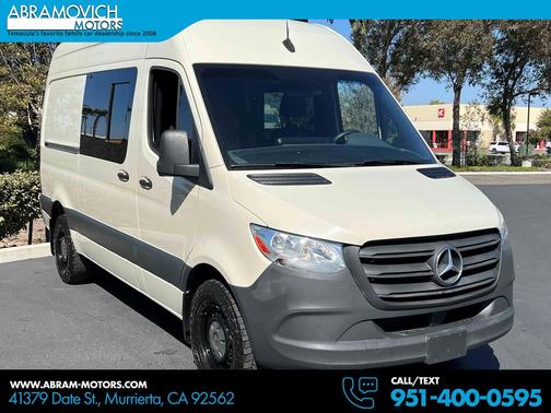Pebble Grey 2021 Mercedes-Benz Sprinter 2500 Standard Roof