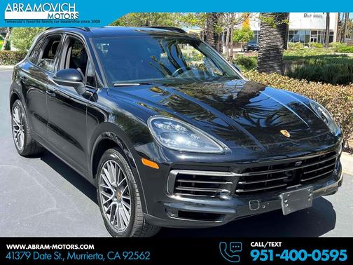 Black 2019 Porsche Cayenne S