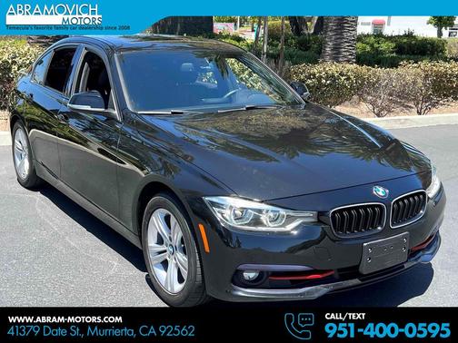 Jet Black 2018 BMW 330 330i
