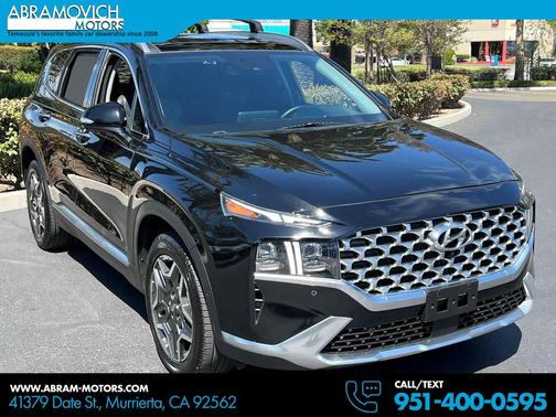 Twilight Black 2021 Hyundai SANTA FE Limited