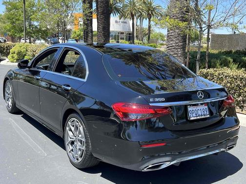 Black 2021 Mercedes-Benz E-Class RWD Sedan