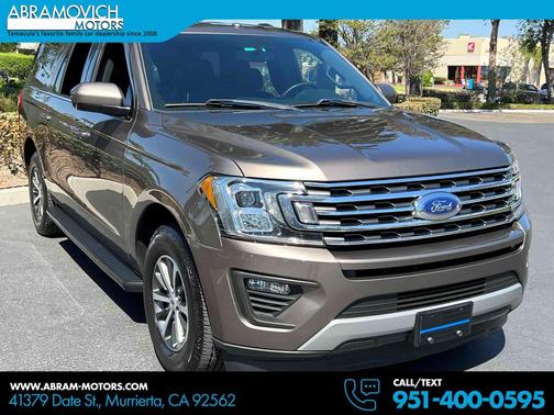 Stone Gray Metallic 2019 Ford Expedition Max XLT