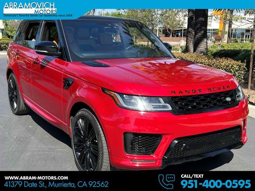 Firenze Red Metallic 2019 Land Rover Range Rover Sport HSE Dynamic