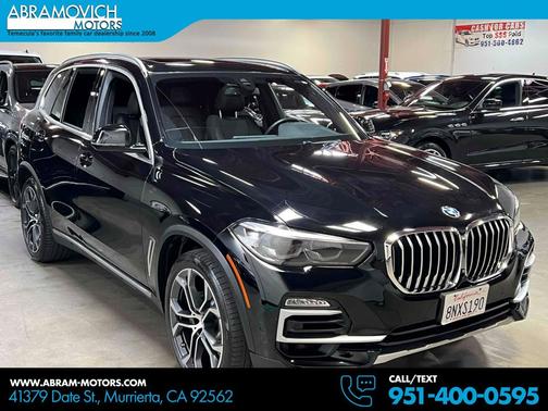 Jet Black 2020 BMW X5 sDrive40i