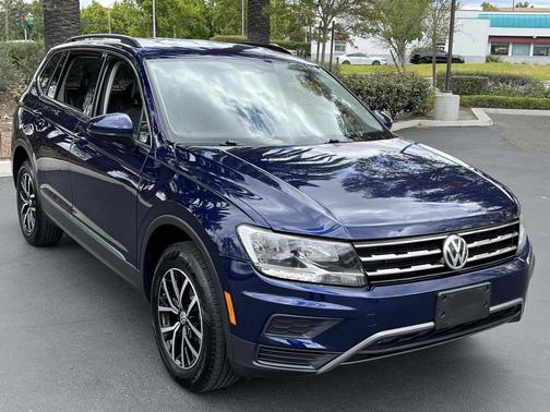 Atlantic Blue Metallic 2021 Volkswagen Tiguan 2.0T SE