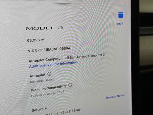 2022 Tesla Model 3 Standard Range