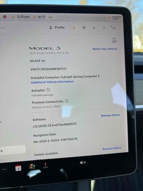 2021 Tesla Model 3 Standard Range Plus