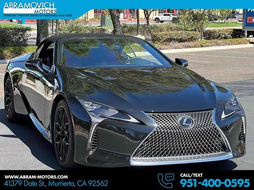 Obsidian 2021 Lexus LC 500 Base