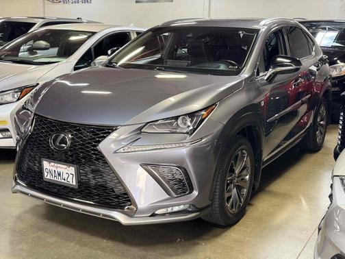Nebula Gray Pearl 2020 Lexus NX 300 F Sport