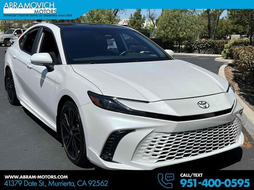 Wind Chill Pearl 2025 Toyota Camry XSE