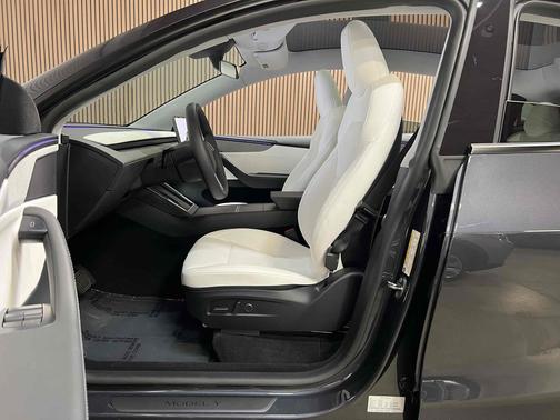 Stealth Grey 2026 Tesla Model Y Long Range Launch Series
