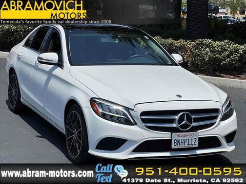 2019 Mercedes-Benz C-Class Sedan - PANORAMA SUNROOF - BLIND SPOT ASSIST