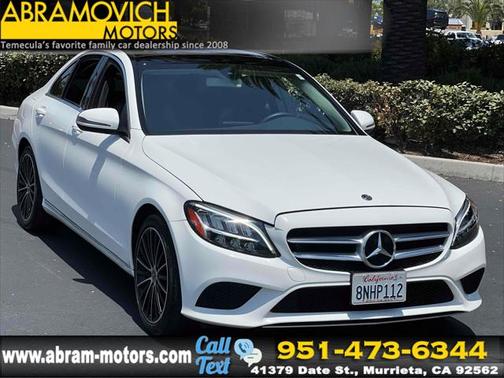 2019 Mercedes-Benz C-Class Sedan - PANORAMA SUNROOF - BLIND SPOT ASSIST