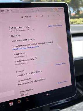 2021 Tesla Model 3 Standard Range Plus