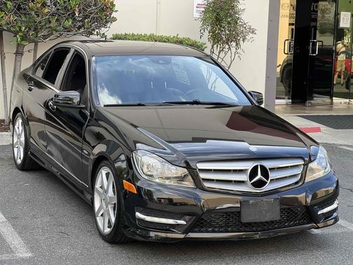 Black 2012 Mercedes-Benz C-Class C 250 Sport