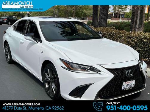 Ultra White 2019 Lexus ES 350 F Sport