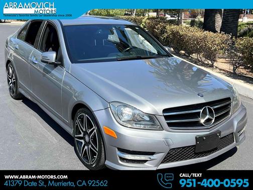 Palladium Silver Metallic 2014 Mercedes-Benz C-Class C 250 Sport